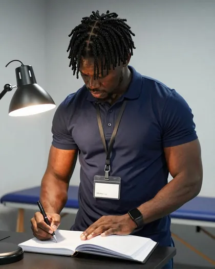 Namorado virtual IA Jabari, 30 anos, pronto para uma ligação de voz